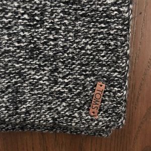 TOMS Knit Infinity Scarf - Black & White